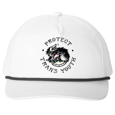 Protect Tran Opossum Support Snapback Five-Panel Rope Hat