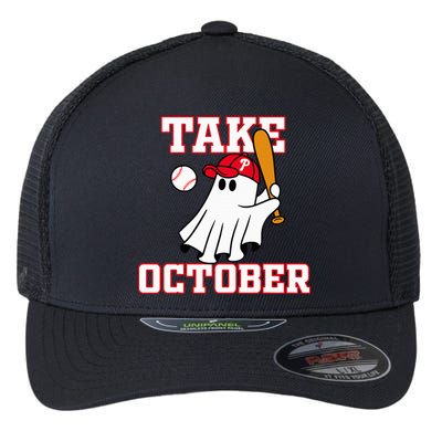 Philly Take October Philadelphia Ghost Baseball Flexfit Unipanel Trucker Cap