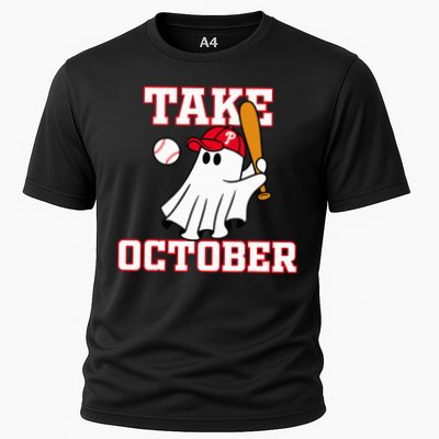 Philly Take October Philadelphia Ghost Baseball Cooling Performance Crew T-Shirt