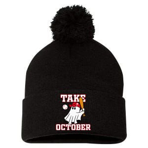 Philly Take October Philadelphia Ghost Baseball Pom Pom 12in Knit Beanie