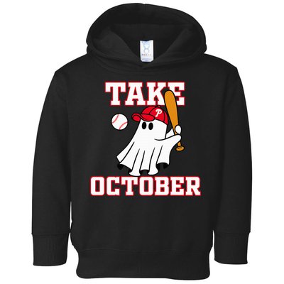 Philly Take October Philadelphia Ghost Baseball Toddler Hoodie