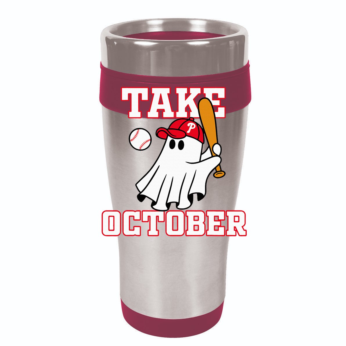 Philly Take October Philadelphia Ghost Baseball Womens T-Shirt