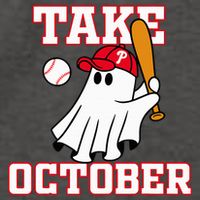 Philly Take October Philadelphia Ghost Baseball Vector Backpack