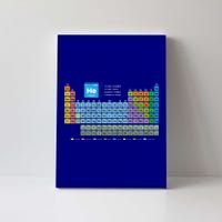 Periodic Table Of The Elets Periodic Table Of Elets Great Gift Canvas