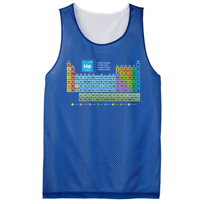 Periodic Table Of The Elets Periodic Table Of Elets Great Gift Mesh Reversible Basketball Jersey Tank