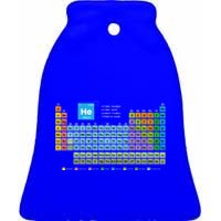 Periodic Table Of The Elets Periodic Table Of Elets Great Gift Ceramic Bell Ornament