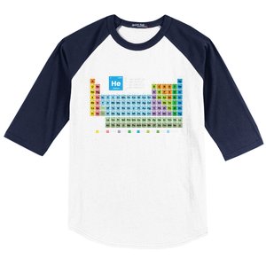 Periodic Table Of The Elets Periodic Table Of Elets Great Gift Baseball Sleeve Shirt