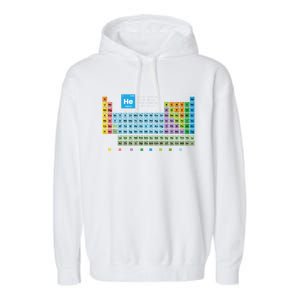 Periodic Table Of The Elets Periodic Table Of Elets Great Gift Garment-Dyed Fleece Hoodie