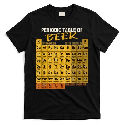 Periodic Table Of Beer Craft Beer Style Brewery T-Shirt