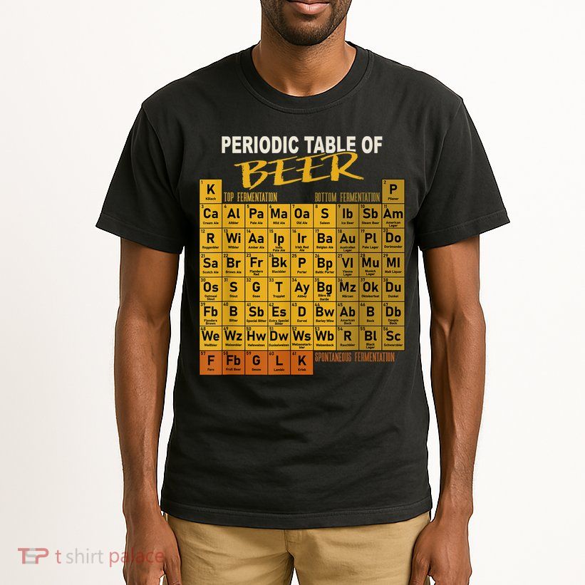 Periodic Table Of Beer Craft Beer Style Brewery Tall T-Shirt