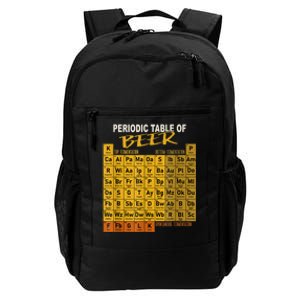 Periodic Table Of Beer Craft Beer Style Brewery Daily Commute Backpack