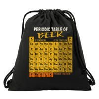 Periodic Table Of Beer Craft Beer Style Brewery Drawstring Bag