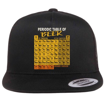 Periodic Table Of Beer Craft Beer Style Brewery Flatbill Hat
