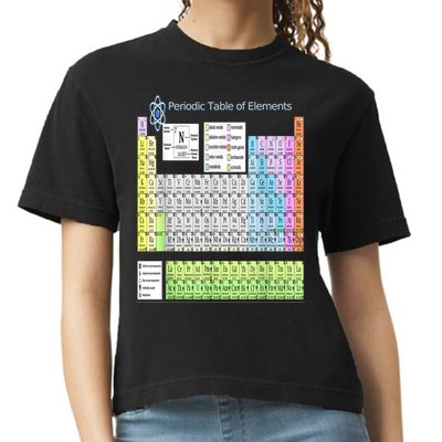 Periodic Table Of Elements For Classical And STEM Education Comfort Colors Boxy T-Shirt