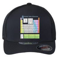 Periodic Table Of Elements For Classical And STEM Education Flexfit Unipanel Trucker Cap