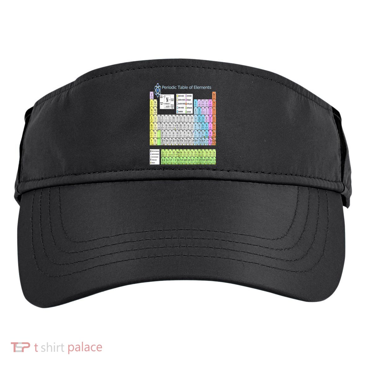 Periodic Table Of Elements For Classical And STEM Education Adult Drive Performance Visor