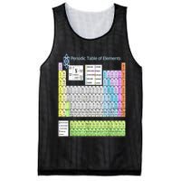 Periodic Table Of Elements For Classical And STEM Education Mesh Reversible Basketball Jersey Tank