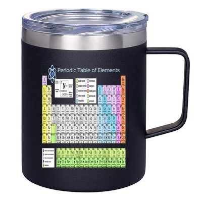 Periodic Table Of Elements For Classical And STEM Education 12oz Stainless Steel Coffee Mug