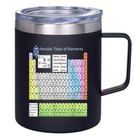 Periodic Table Of Elements For Classical And STEM Education 12oz Stainless Steel Coffee Mug