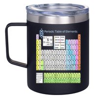 Periodic Table Of Elements For Classical And STEM Education 12oz Stainless Steel Coffee Mug