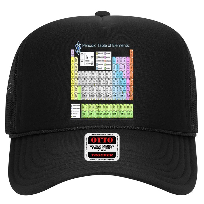 Periodic Table Of Elements For Classical And STEM Education Trucker Hat