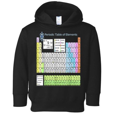 Periodic Table Of Elements For Classical And STEM Education Toddler Hoodie