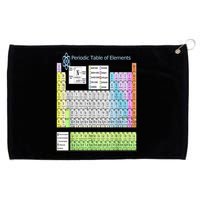 Periodic Table Of Elements For Classical And STEM Education Grommeted Golf Towel