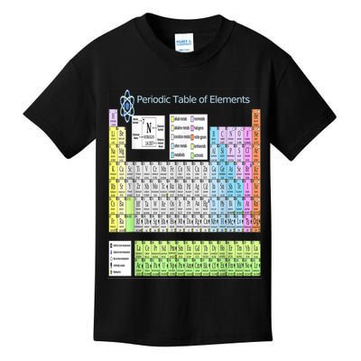 Periodic Table Of Elements For Classical And STEM Education Kids T-Shirt