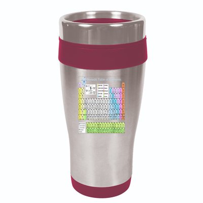 Periodic Table Of Elements For Classical And STEM Education 16oz Travel Tumbler