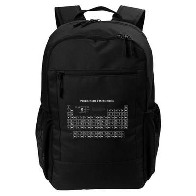 Periodic Table Of The Elements Chemists Nerd Chemistry Daily Commute Backpack