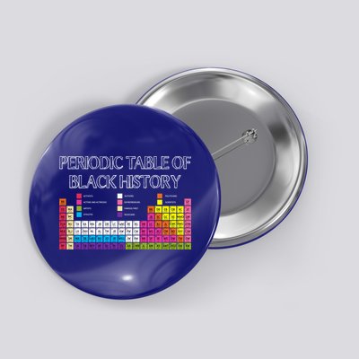 Periodic Table Of Elets Black History Month Proud Beauty Cool Gift Button