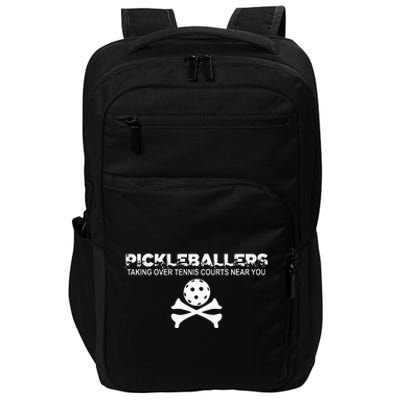 Pickleballers Taking Over Tennis Courts Near You Pickleball Impact Tech Backpack