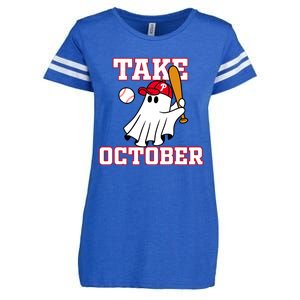 Philly_ Take October Philadelphia Ghost Baseball Enza Ladies Jersey Football T-Shirt