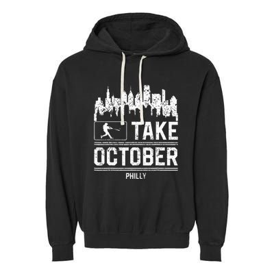 Philly Take October Philadelphia Garment-Dyed Fleece Hoodie