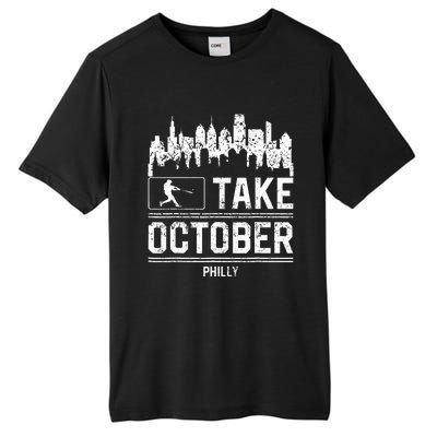 Philly Take October Philadelphia Tall Fusion ChromaSoft Performance T-Shirt