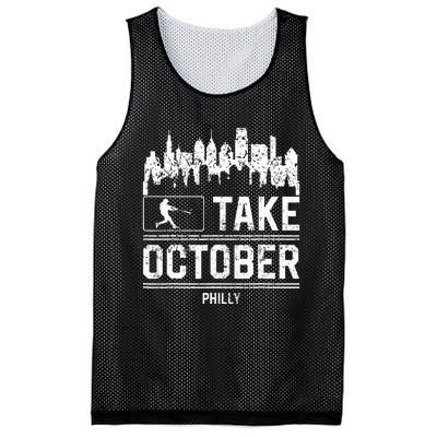 Philly Take October Philadelphia Mesh Reversible Basketball Jersey Tank