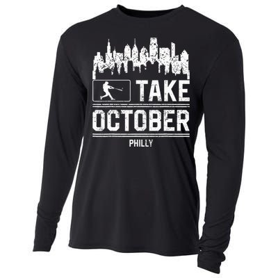 Philly Take October Philadelphia Cooling Performance Long Sleeve Crew