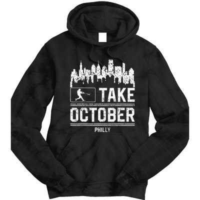 Philly Take October Philadelphia Tie Dye Hoodie