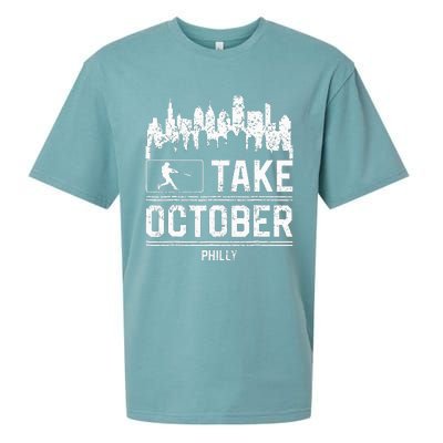 Philly Take October Philadelphia Sueded Cloud Jersey T-Shirt