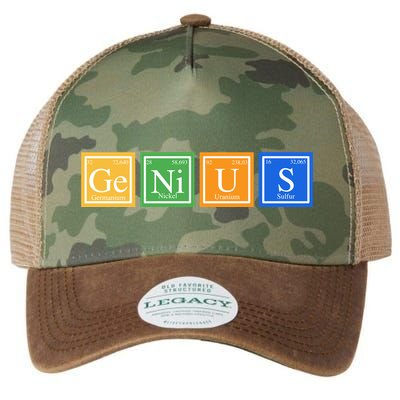 Periodic Table Of Elements Legacy Tie Dye Trucker Hat