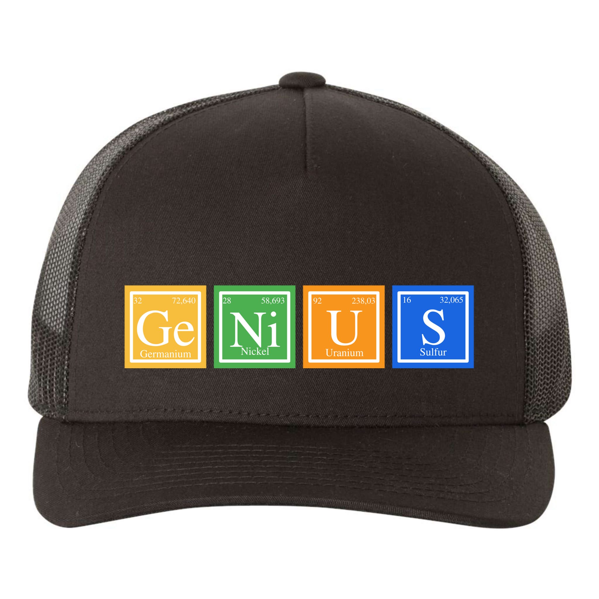 Periodic Table Of Elements Yupoong Adult 5-Panel Trucker Hat
