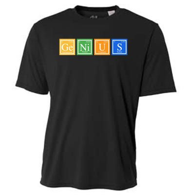 Periodic Table Of Elements Cooling Performance Crew T-Shirt