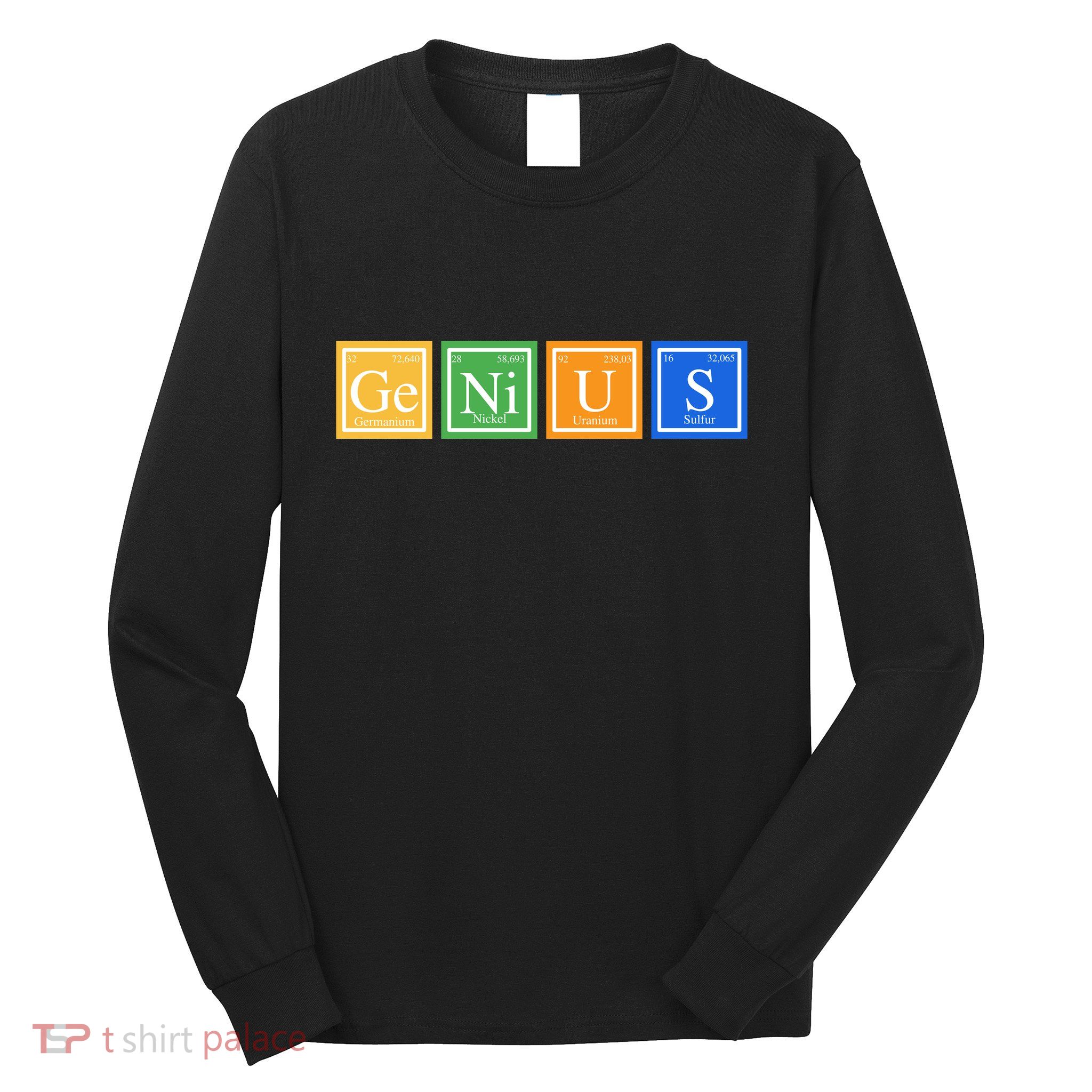 Periodic Table Of Elements Long Sleeve Shirt