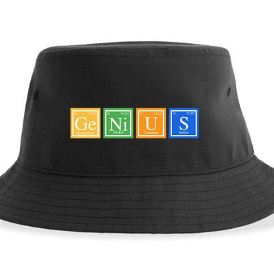 Periodic Table Of Elements Sustainable Bucket Hat