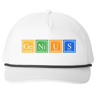 Periodic Table Of Elements Snapback Five-Panel Rope Hat