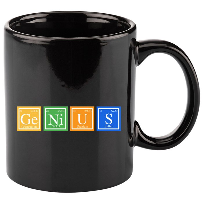 Periodic Table Of Elements 11oz C Handle Ceramic Mug