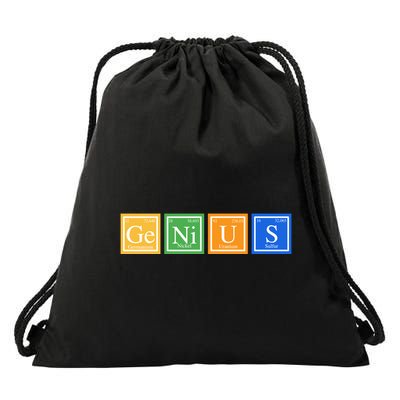 Periodic Table Of Elements Drawstring Bag