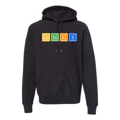 Periodic Table Of Elements Premium Hoodie