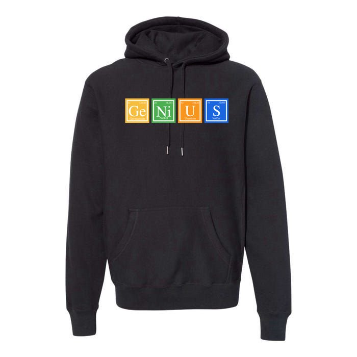 Periodic Table Of Elements Premium Hoodie