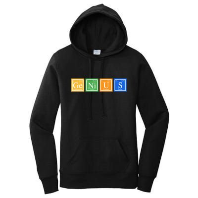 Periodic Table Of Elements Women's Pullover Hoodie